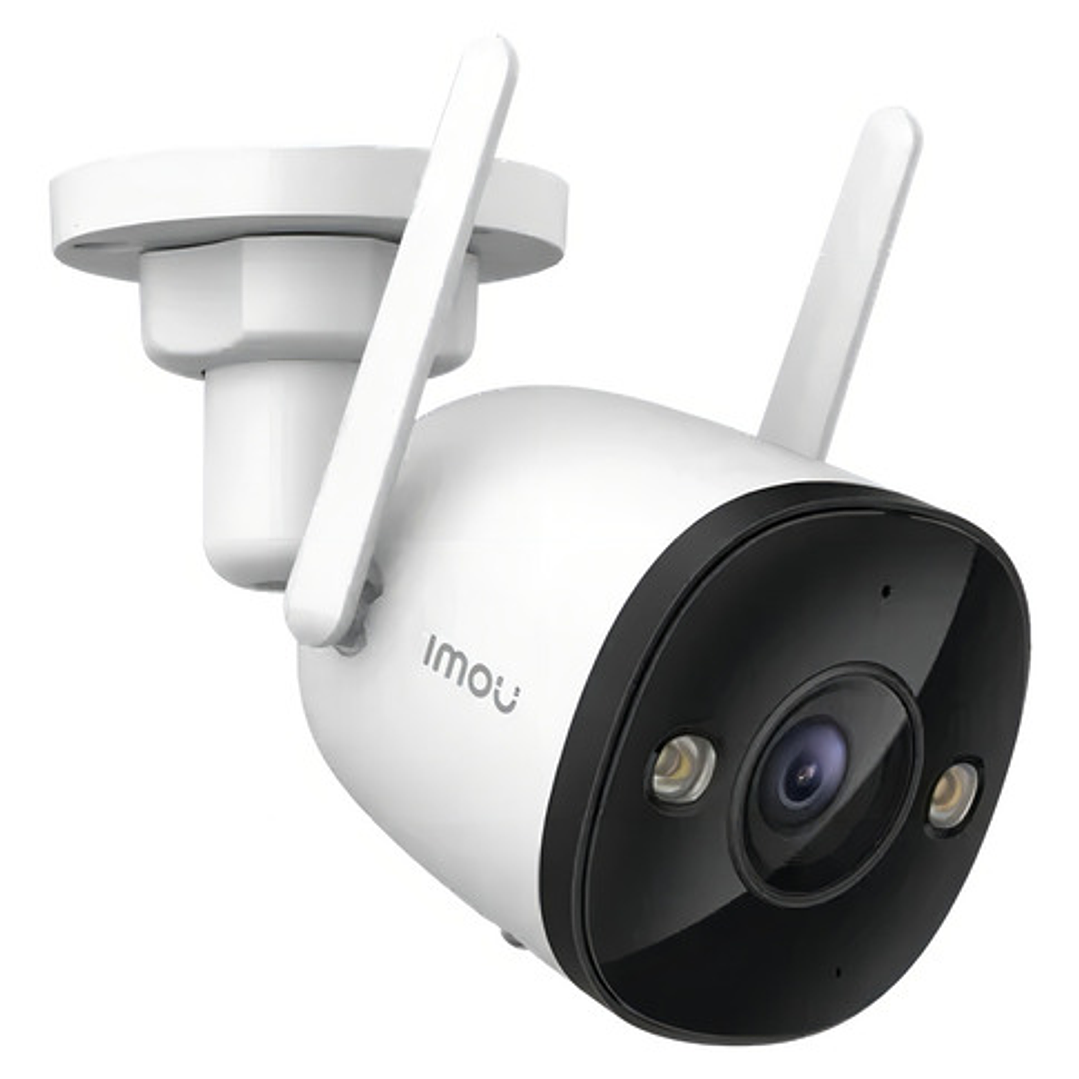 Cámara De Seguridad Bullet 2e 3mp Imou Color Blanco 2