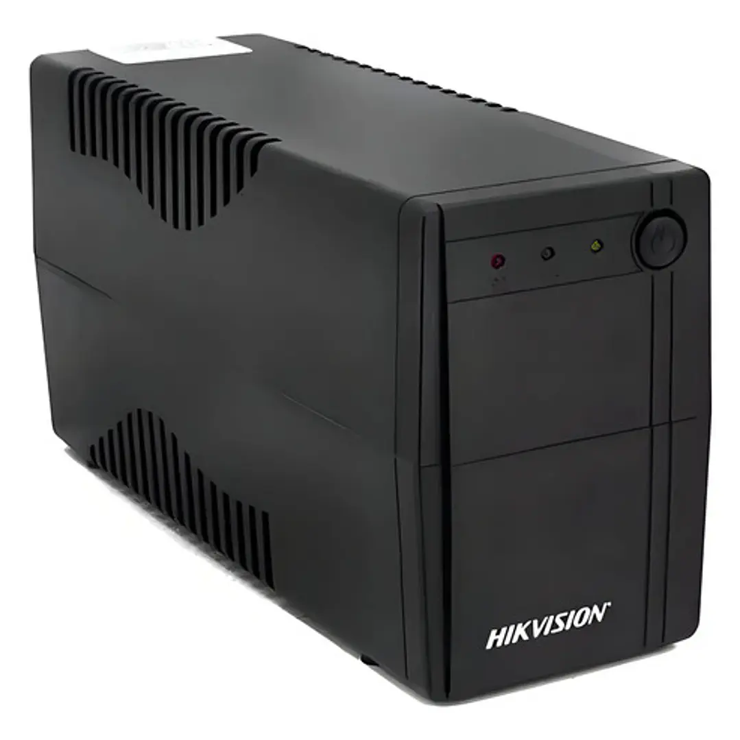 Ups Interactiva 600va Led Hikvision Ds-ups600 Color Negro 2