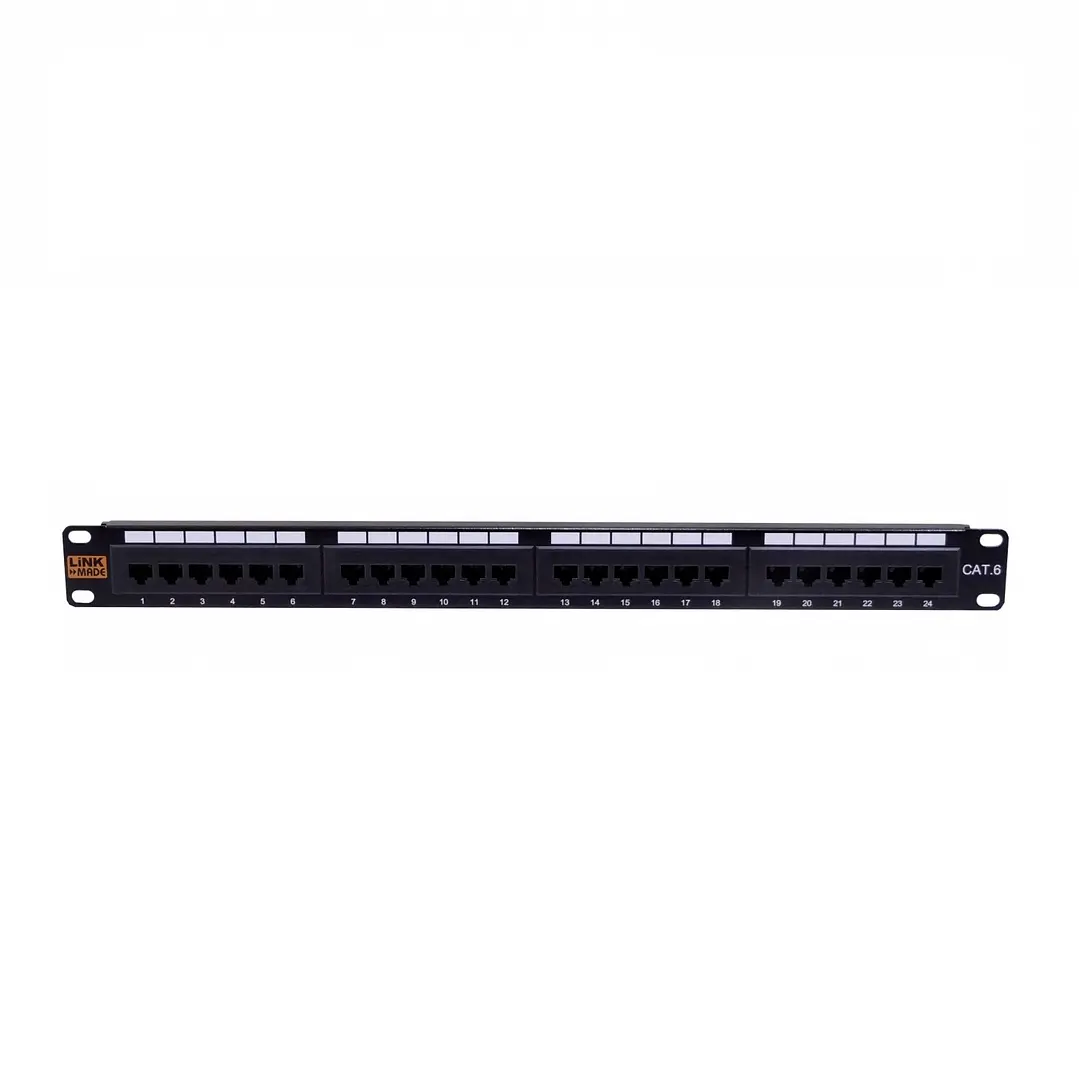 Patch Panel Linkmade Pp624l 24rj45 Cat6 Utp 1