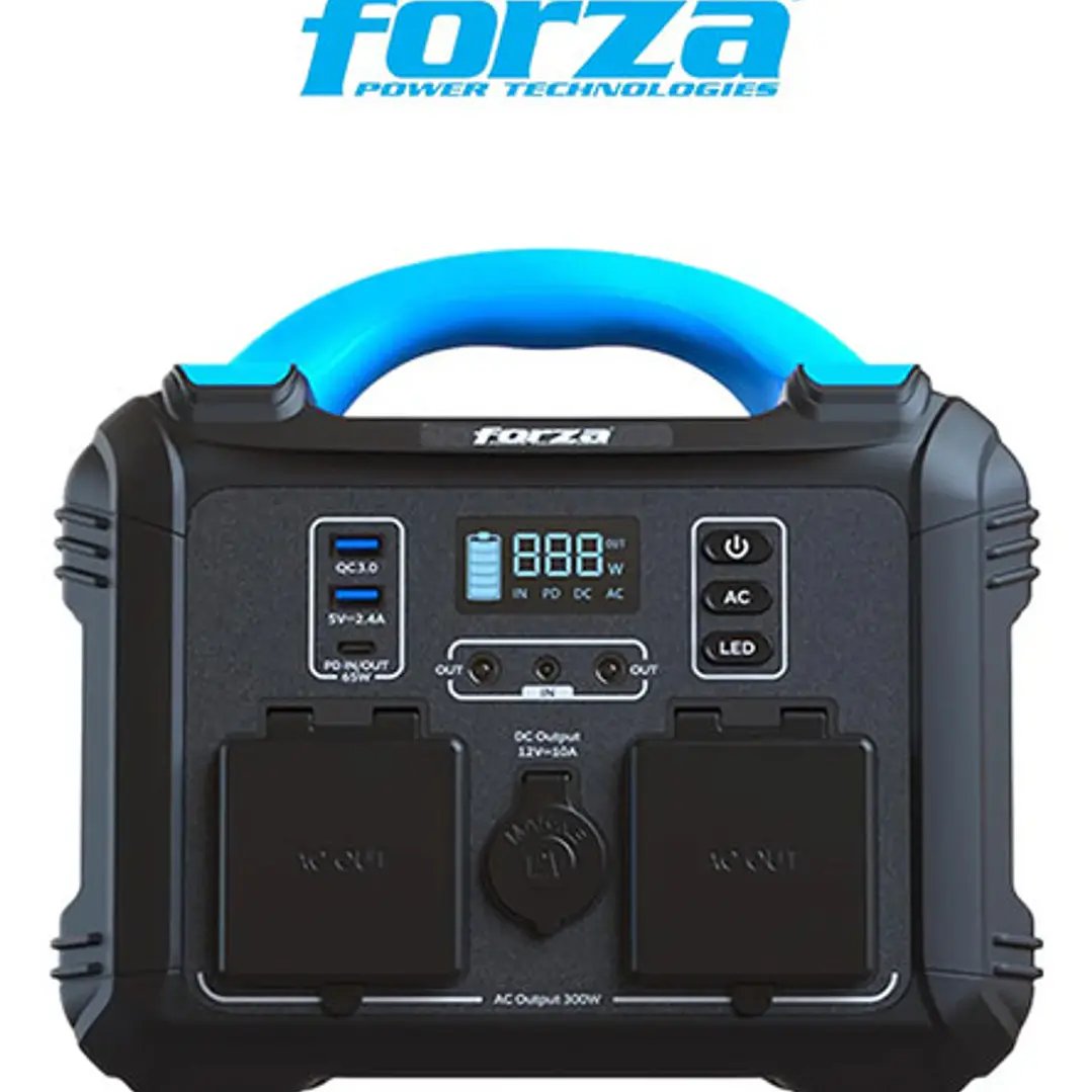 Generador Eléctrico Forza Fpp-t302 8puertos 300w Bateríalmfp 2