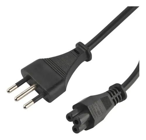 CABLE PODER TIPO TREBOL - 220V. 1,8MTS. BR10318