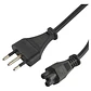 Cable Cable con entrada TREBOL salida Poder - Miniatura 1