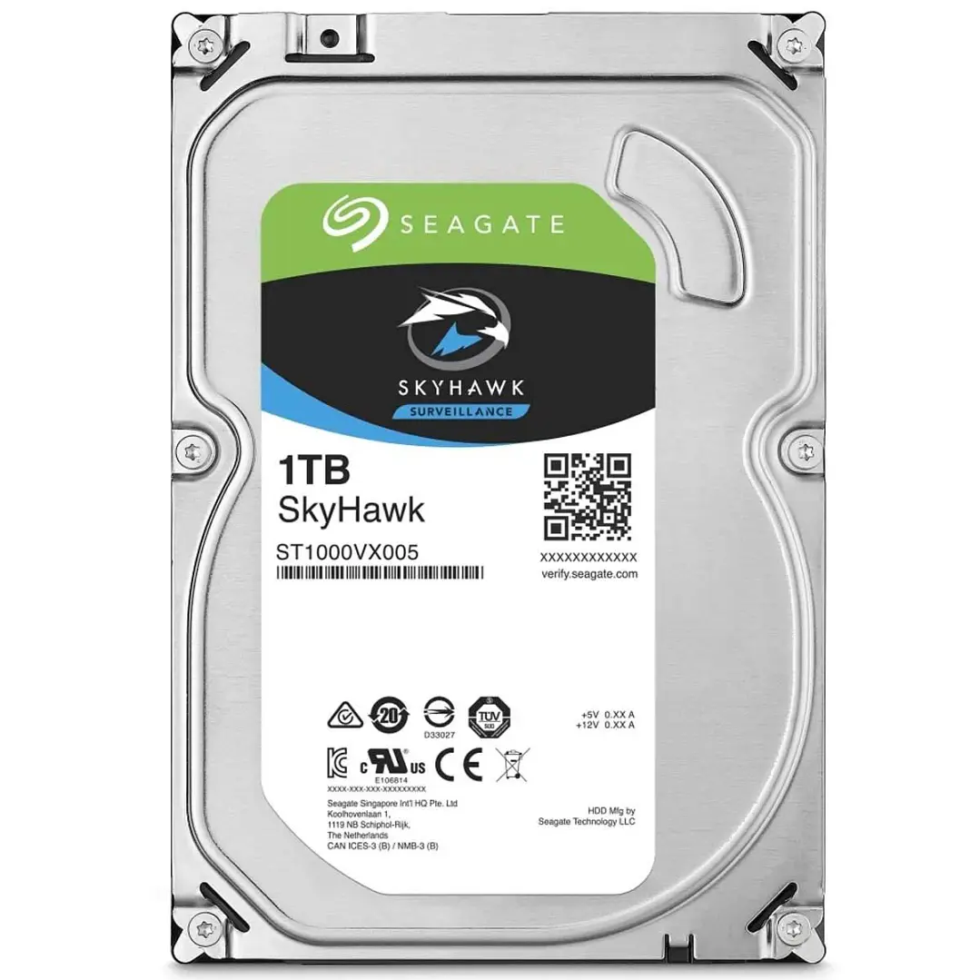 Disco Duro Seagate SkyHawk ST1000VX013 1 TB 24/7 2