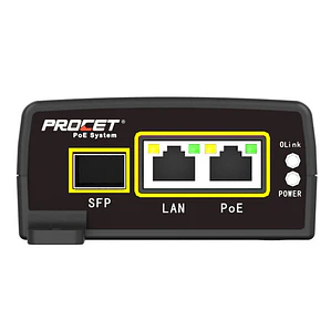 Inyector Hi-poe Y Media Convert Procet Pt-pse106gbr-ah-s