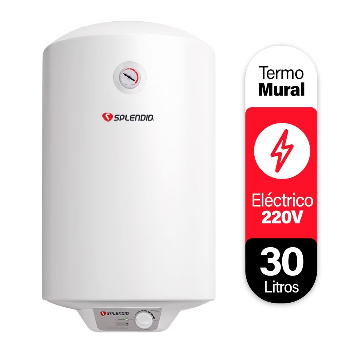 Termo eléctrico mural 30 litros Splendid 1