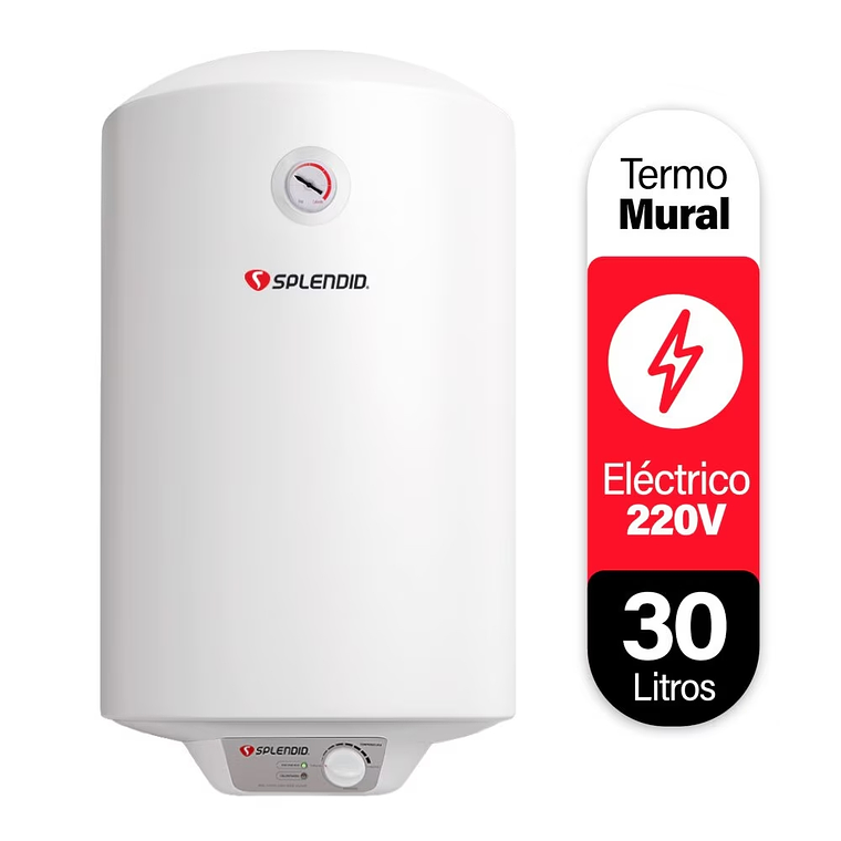 Termo eléctrico mural 30 litros Splendid 1