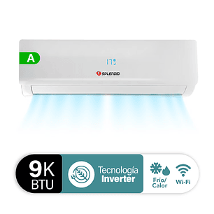 Aire acondicionado Split 9000BTU Inverter Splendid wifi