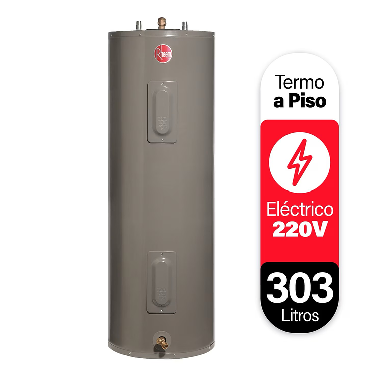 Termo eléctrico de piso 303 litros 220V Rheem 1