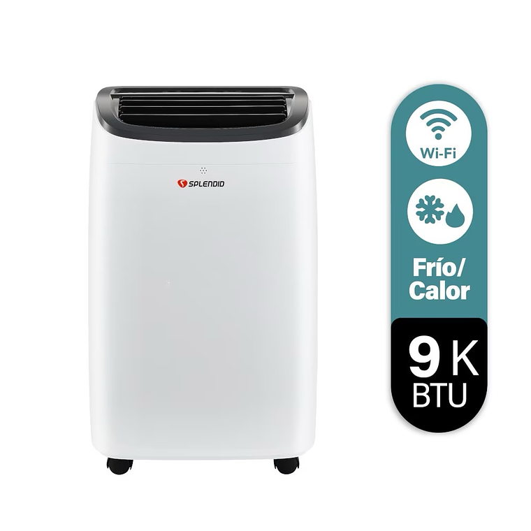 Aire acondicionado portátil 9000 BTU Frío/Calor WiFi Splendid 1