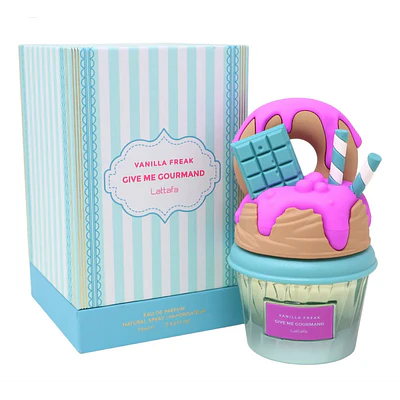 perfume arabe give me gourmand de lattafa vanilla freak