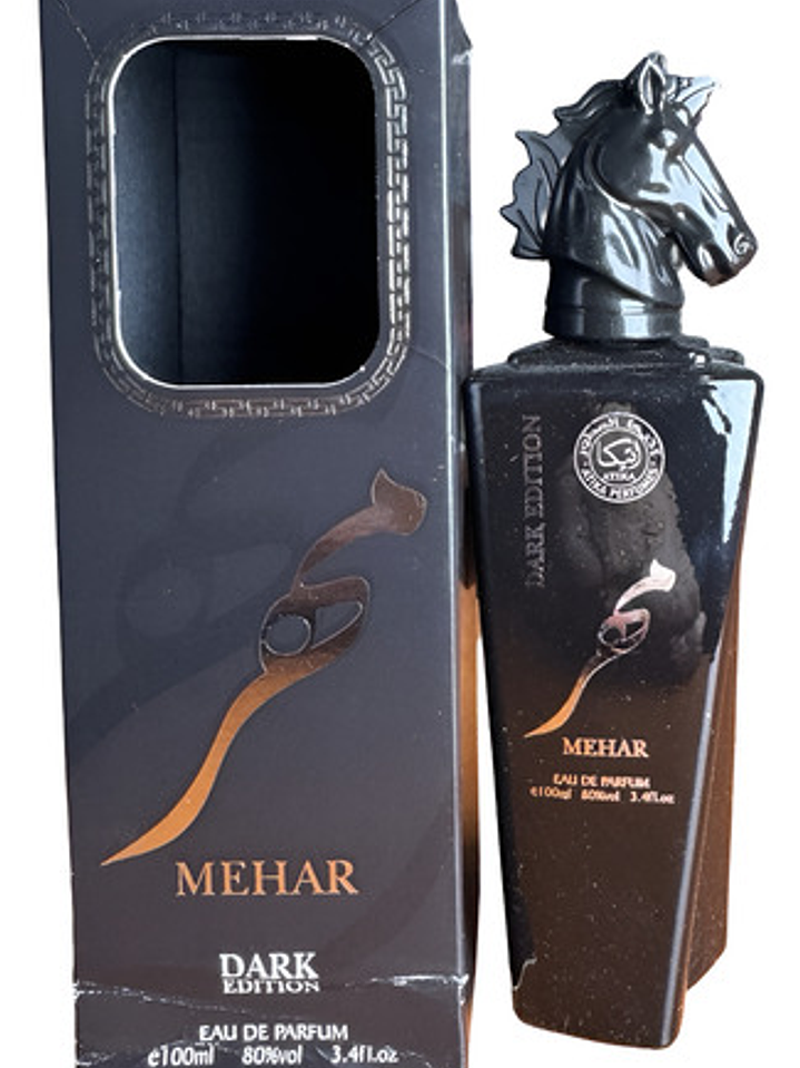Mehar: Dark Edition (100ml) De Atika Perfumes, Misteriosa. 1
