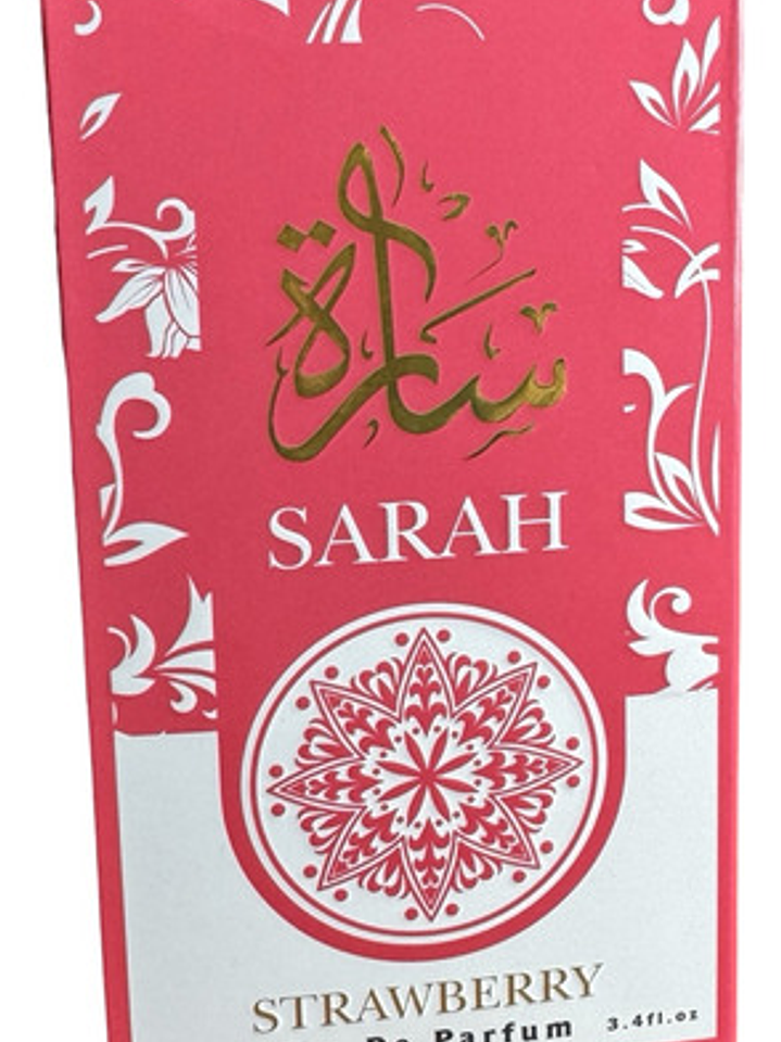 Sarah: Strawberry De Atika Perfumes (100ml) - Una Fragancia 2