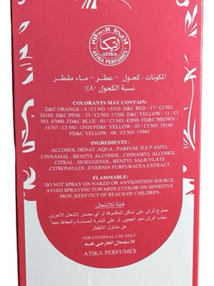 Sarah: Strawberry De Atika Perfumes (100ml) - Una Fragancia 3