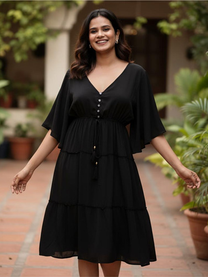 Vestido Largo De Seda Mujer Varios Modelos Elegantes 4