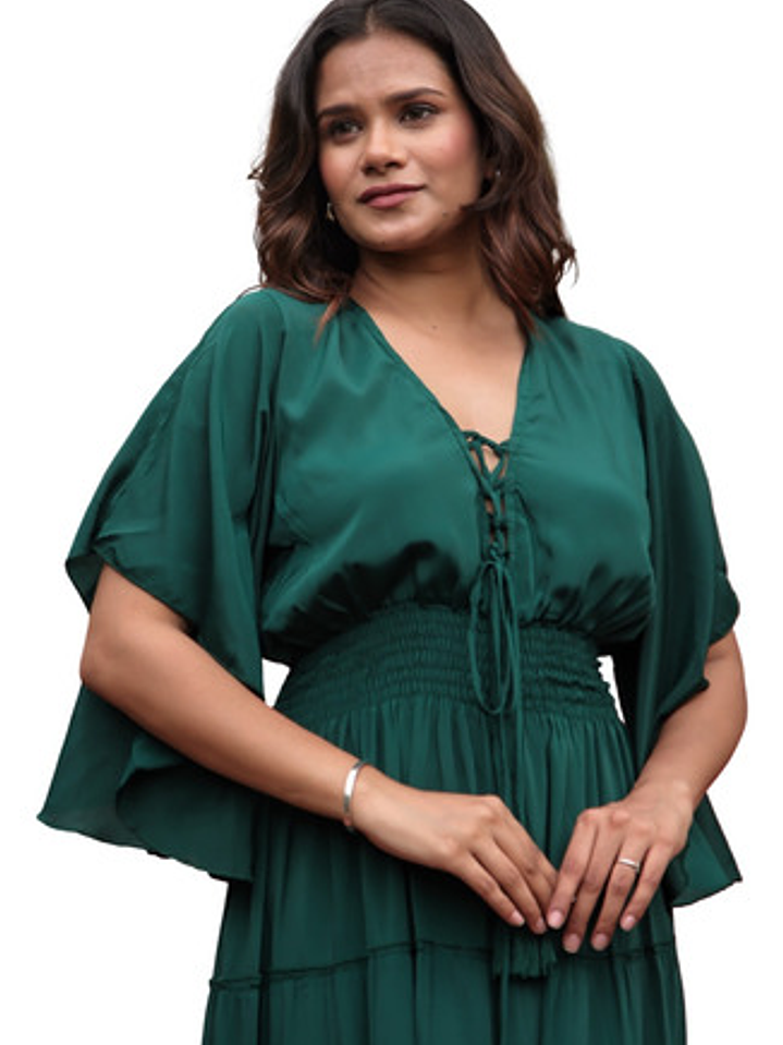 Vestido Largo De Seda Mujer Varios Modelos Elegantes 8