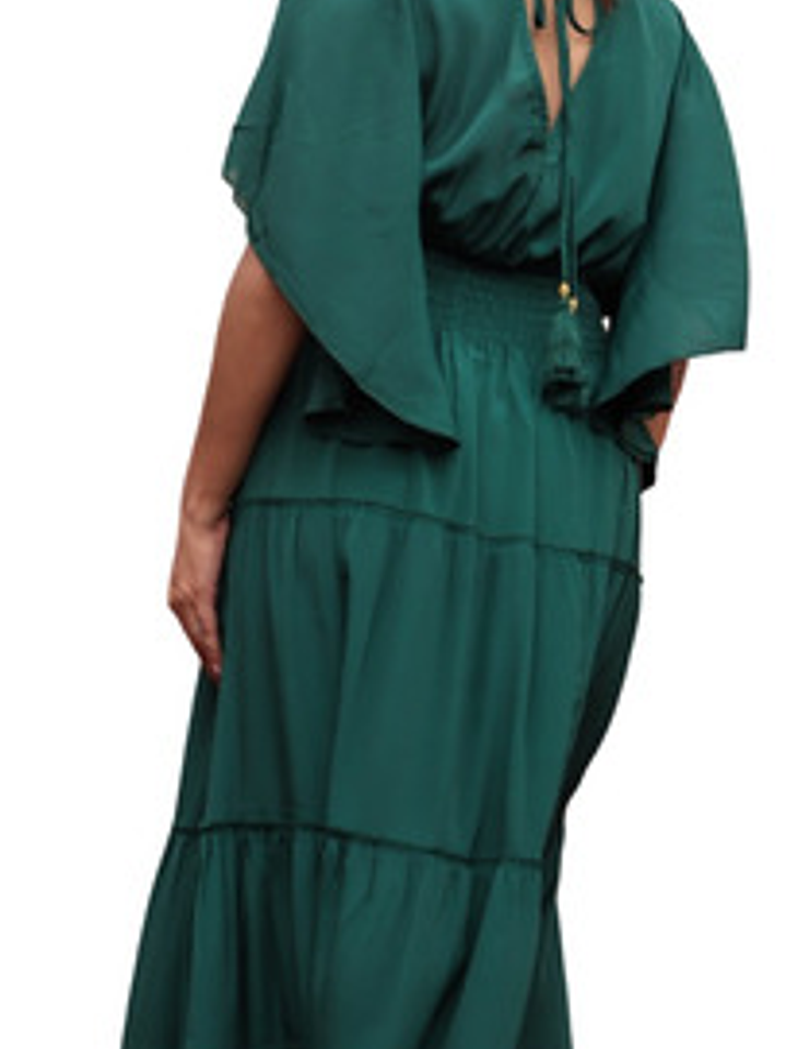 Vestido Largo De Seda Mujer Varios Modelos Elegantes 9