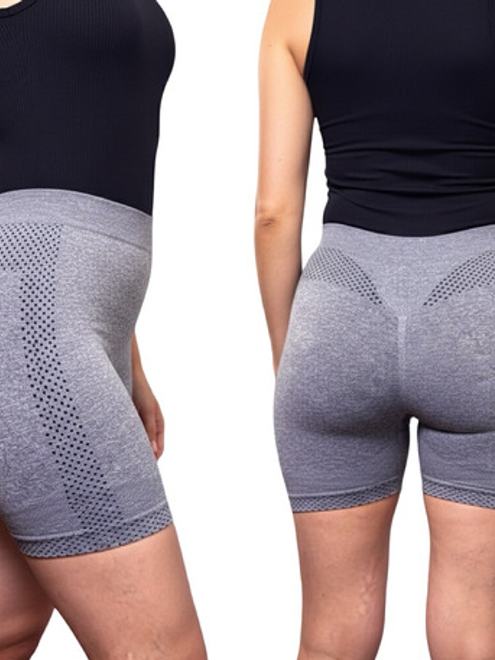 Calza Short Deportivo De Moda Mujer  Comodidad Y Estilo 3