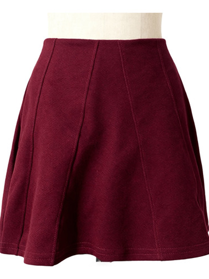 Mini Falda Short Mujer  Diseño Moderno, Confección Nacional 5