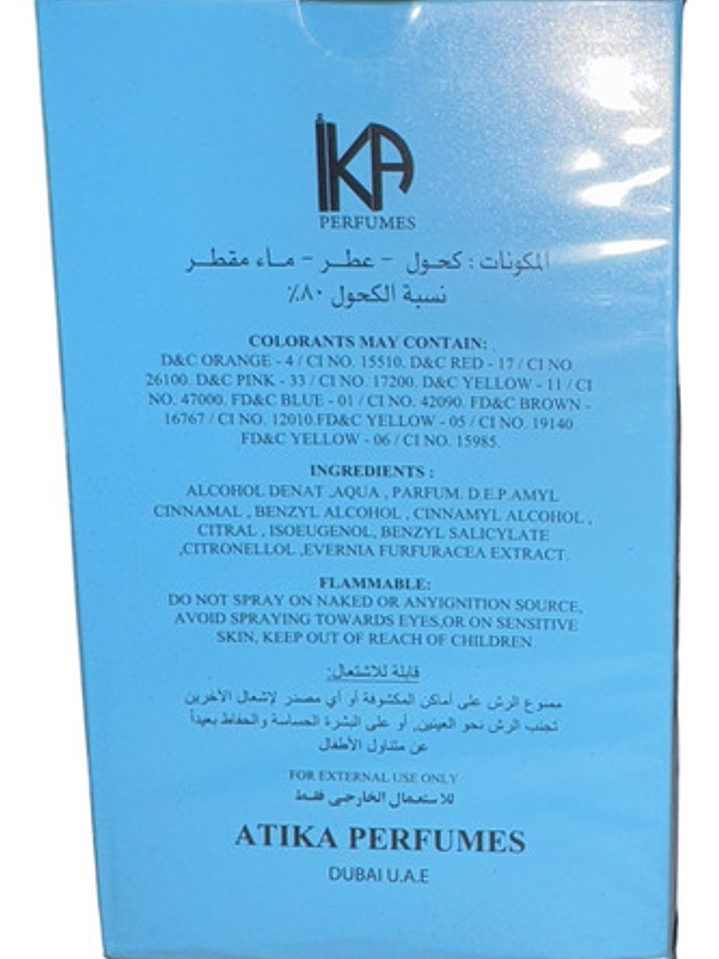 Ika Perfumes 6 Pm Aqua Eau De Parfum 100 Ml 2