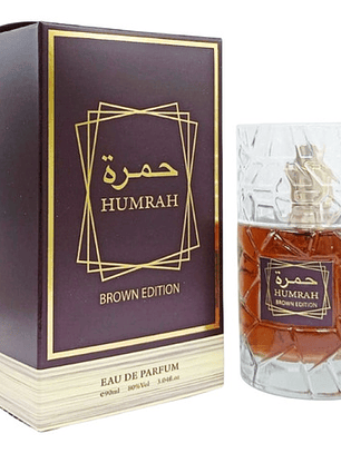 Perfume Árabe Humrah Brown Edition De Atika Perfumes