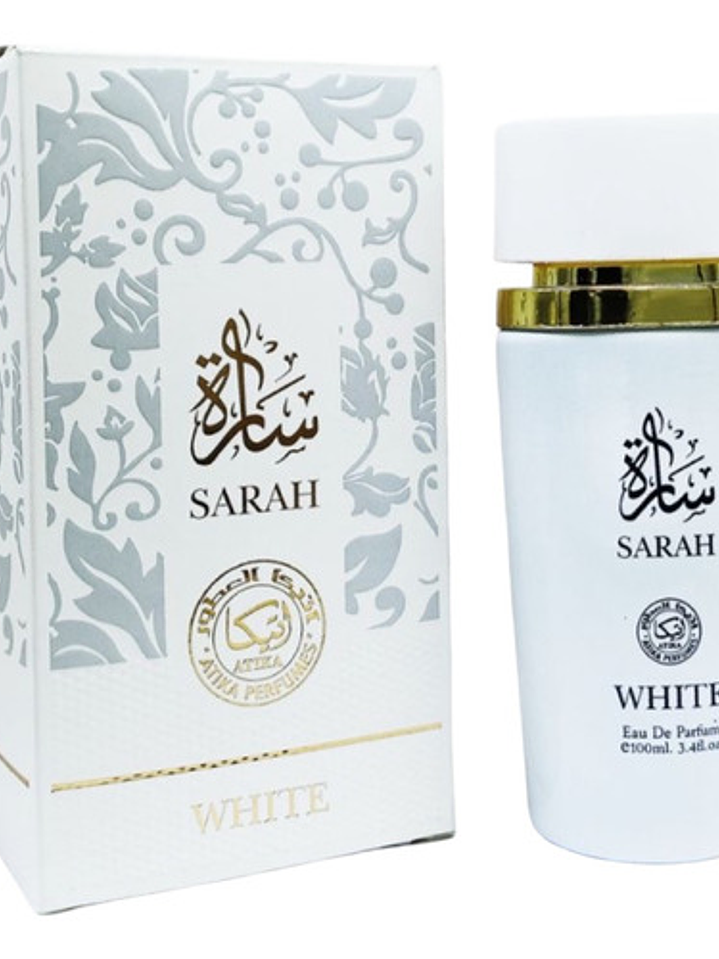 Sarah White  Perfume Femenino De Atika Perfumes 100ml 1