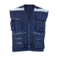 CHALECO GEOLOGO AZUL MARINO POPLIN - Miniatura 1