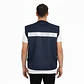 CHALECO GEOLOGO AZUL MARINO POPLIN - Miniatura 2