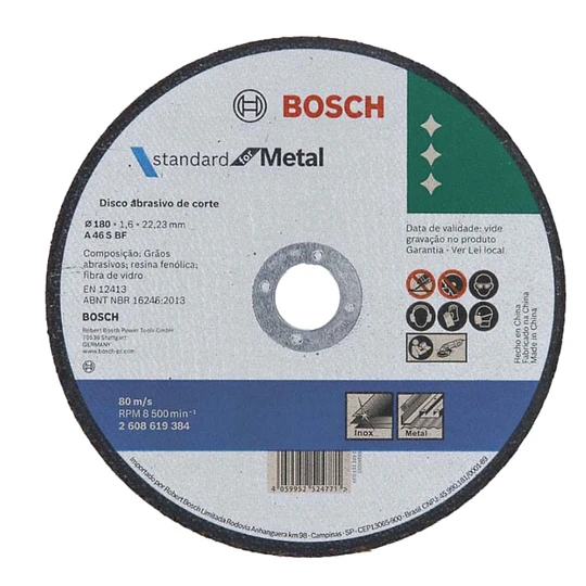 DISCO CORTE BOSCH