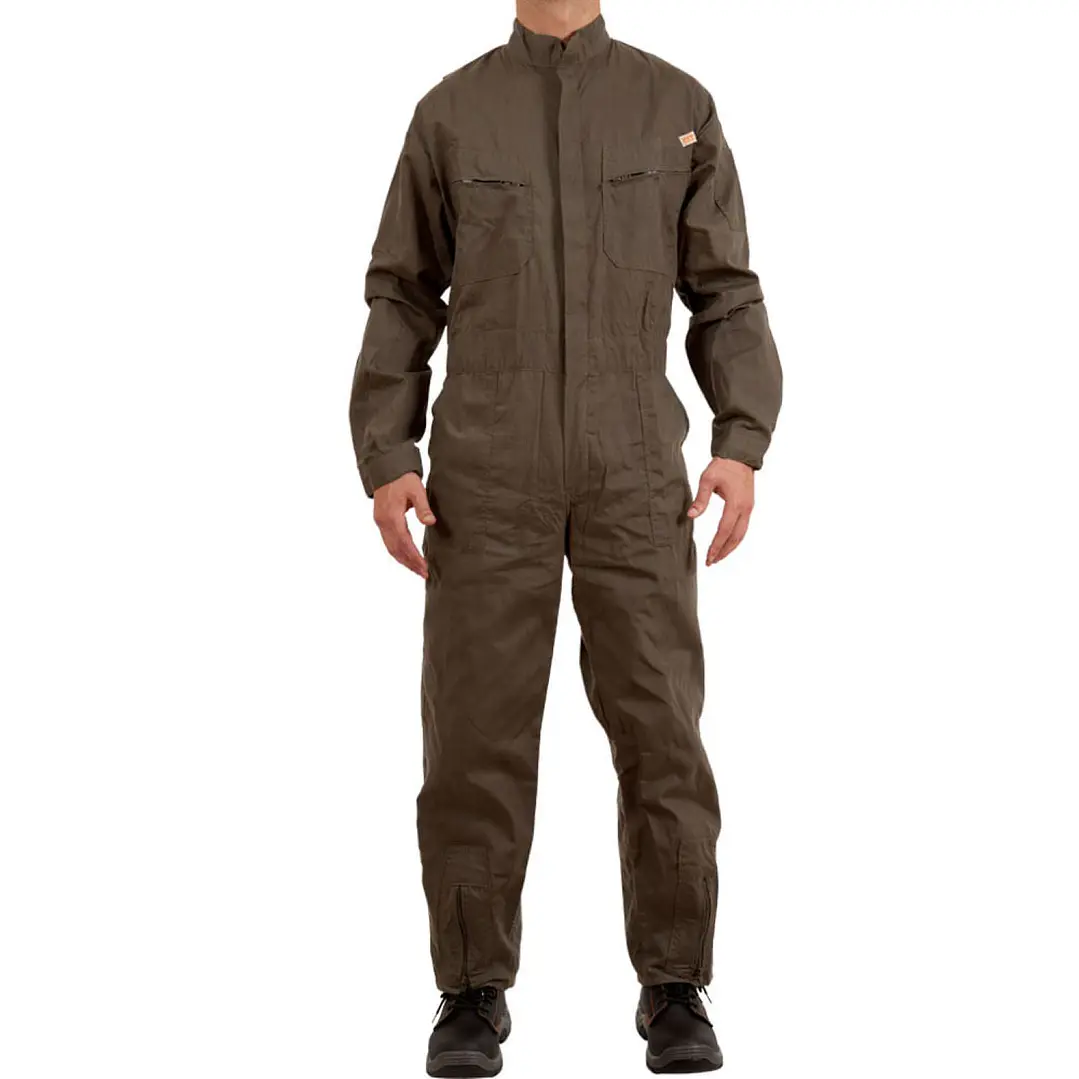 OVEROL POPLIN VERDE MUSGO BUFFALO 1