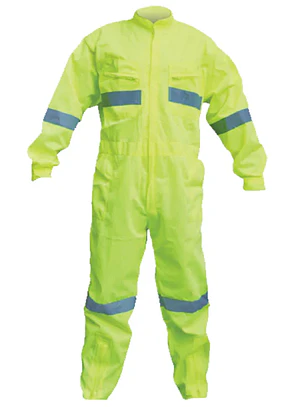 OVEROL POPLIN VERDE FLUOR BUFALO