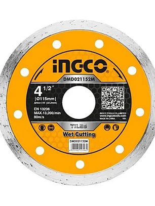 DISCO DIAMANTADO INGCO CONT LISO 4 1/2