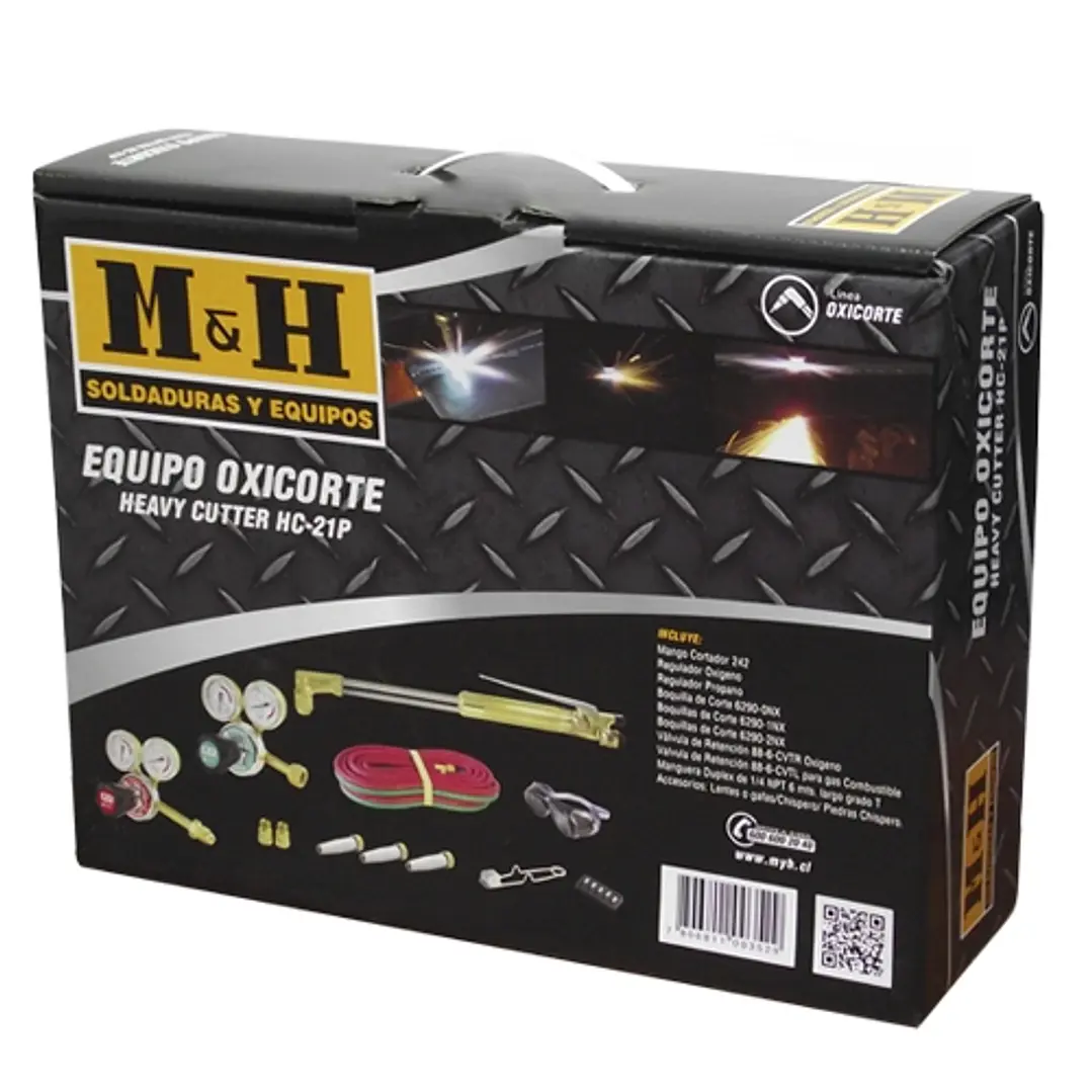 EQUIPO OXICORTE MYH HEAVY CUTTER HC-21P  1