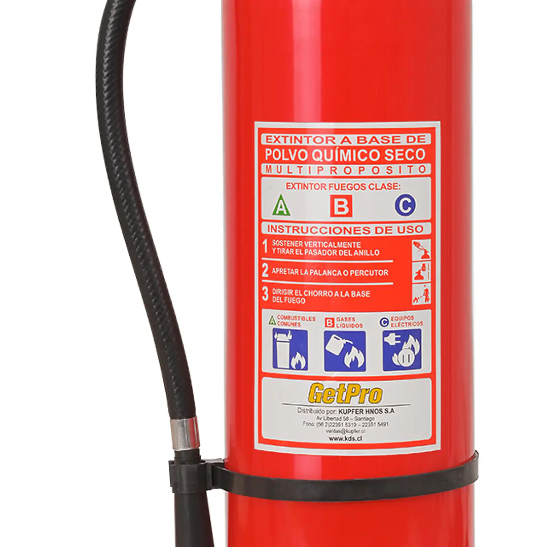EXTINTOR PQS 10 KG 75% CERTIFICADO  1
