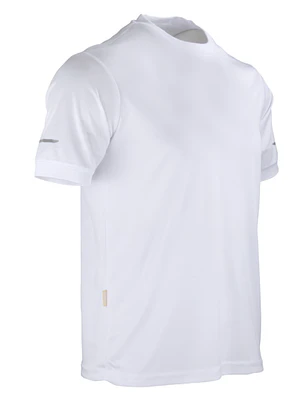 POLERA DRY FIT M/CORTA VARON WORLD BLANCA