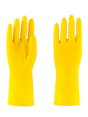 GUANTE DOMESTICO LATEX AMARILLO