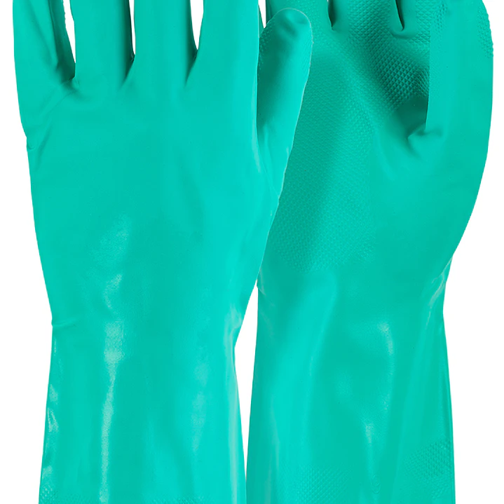 GUANTE NITRILO VERDE 1
