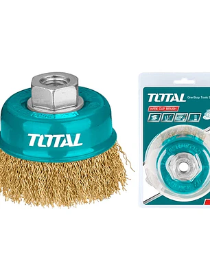 GRATA COPA LISA BRONCE 100MM P/ESMERIL 4¨ TOTAL 