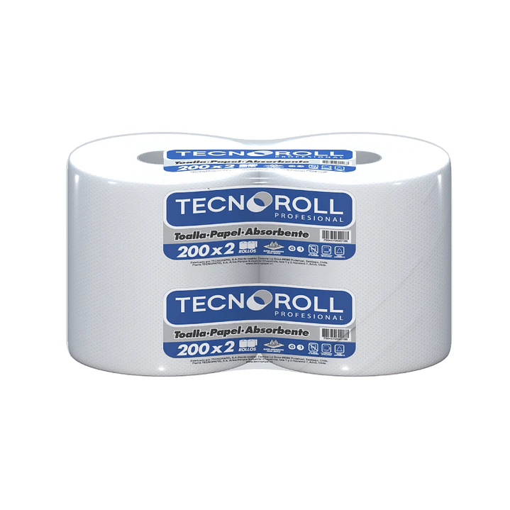 PACK PAPEL TOALLA TECNOROLL 2
