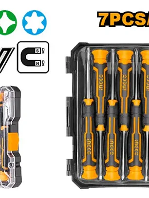 JGO DESTORNILLADOR PRECISION 7 PCS INGCO 