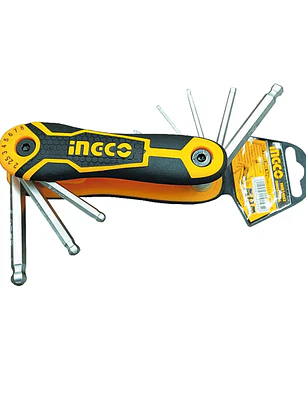 JUEGO LLAVE ALLEN INGCO 8 PCS