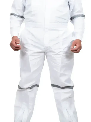 OVEROL POPLIN BLANCO