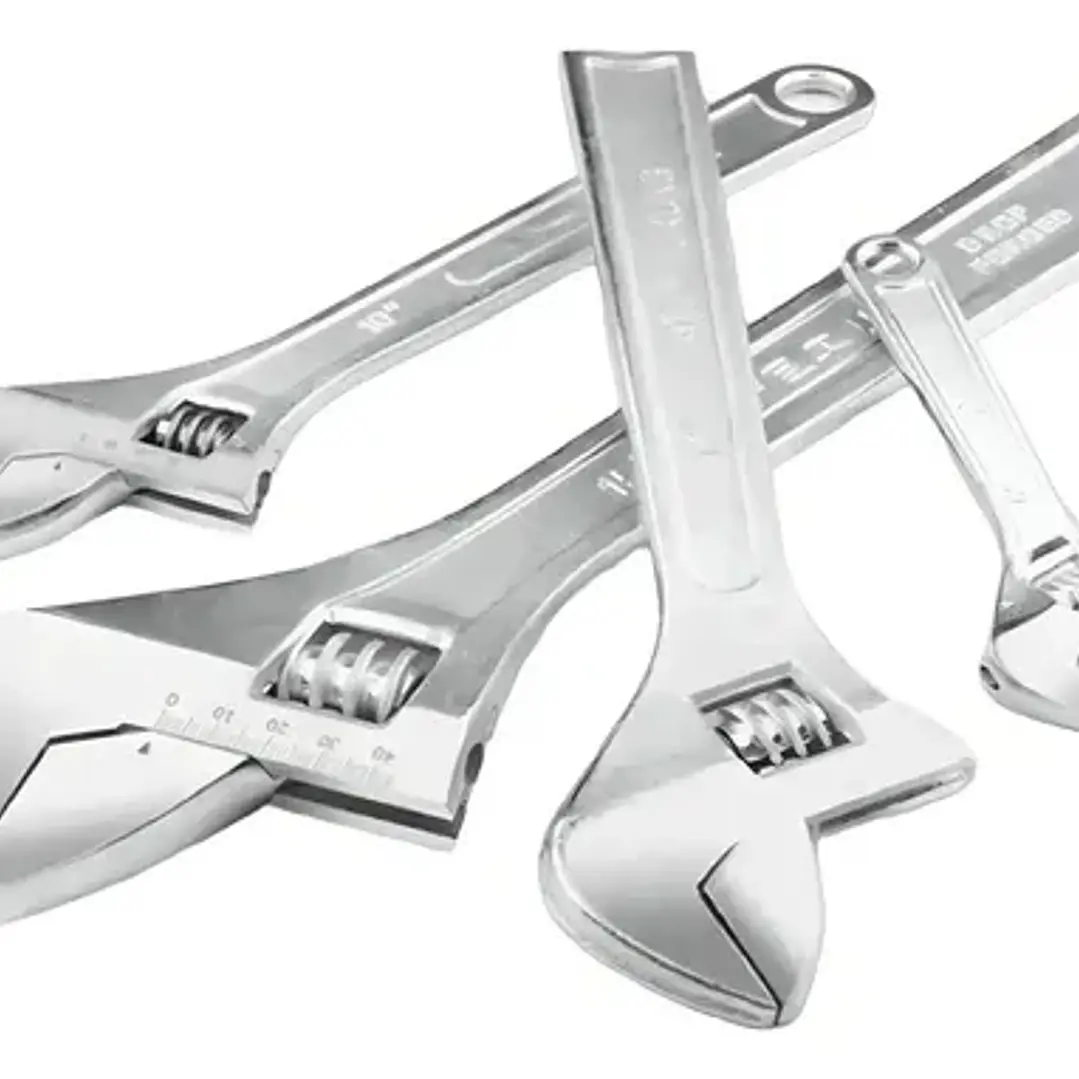 LLAVE AJUSTABLE CROMADA INGCO 1