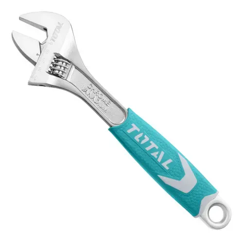 LLAVE AJUSTABLE CROMADA TOTAL medidas