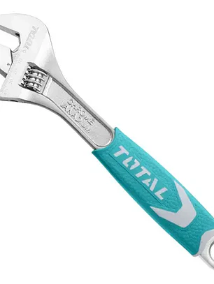 LLAVE AJUSTABLE CROMADA TOTAL medidas