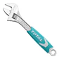 LLAVE AJUSTABLE CROMADA TOTAL medidas - Miniatura 1