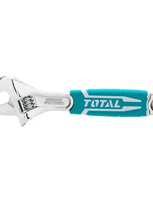 LLAVE AJUSTABLE CROMADA TOTAL medidas