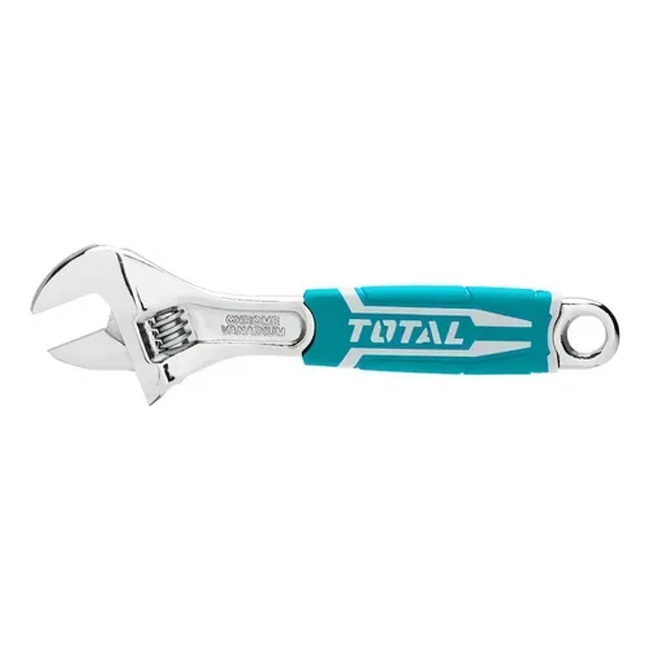 LLAVE AJUSTABLE CROMADA TOTAL medidas 2