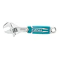 LLAVE AJUSTABLE CROMADA TOTAL medidas - Miniatura 2