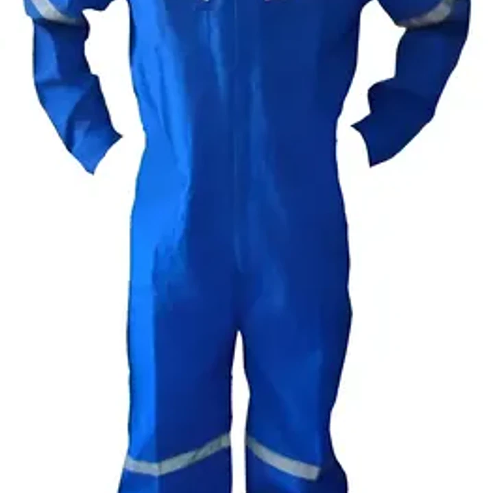 OVEROL POPLIN AZUL REY 1