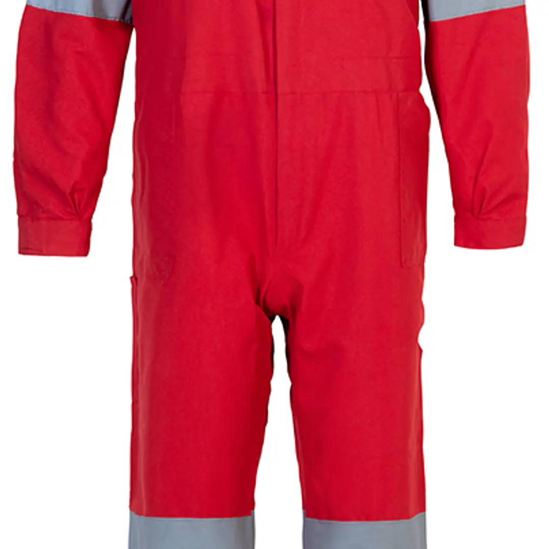 OVEROL POPLIN ROJO 1